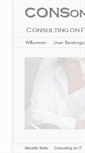 Mobile Screenshot of consonit.com